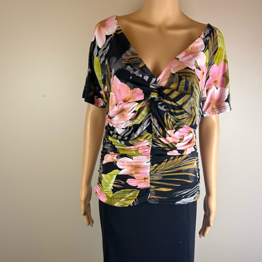 Favorite Daughter Bad Decsions Ruched Top NWT - Picture 7 of 11